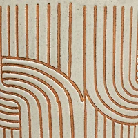 Hello Honey® 8" Modern Arched Design Terra Cotta Planter