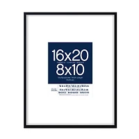 6 Pack: Black Multipurpose 8" x 10" Frame with Mat, Basics by Studio Décor®