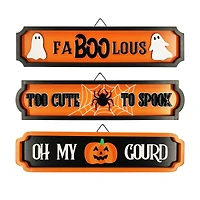 Assorted 15" Playful Halloween Saying Wall Sign, 1pc. by Ashland®
