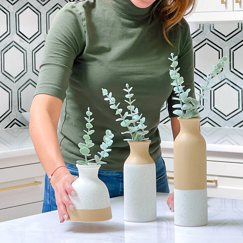 Kate Aspen® Modern Farmhouse Vase Set