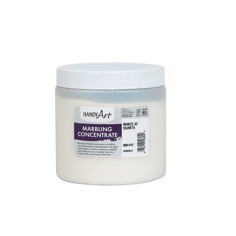 Handy Art® 16oz. White Marbling Concentrate