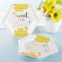 Kate Aspen® 7" Sweet As Can Bee Paper Plates, 32ct.