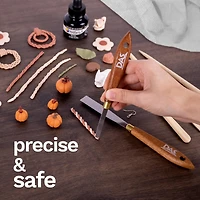 DAS® Steel with Wood Handle Spatula Clay Modeling Tool Set
