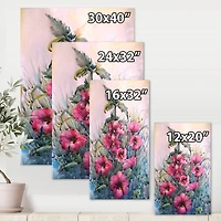 Designart - Blossoming Hibiscus In The Wild