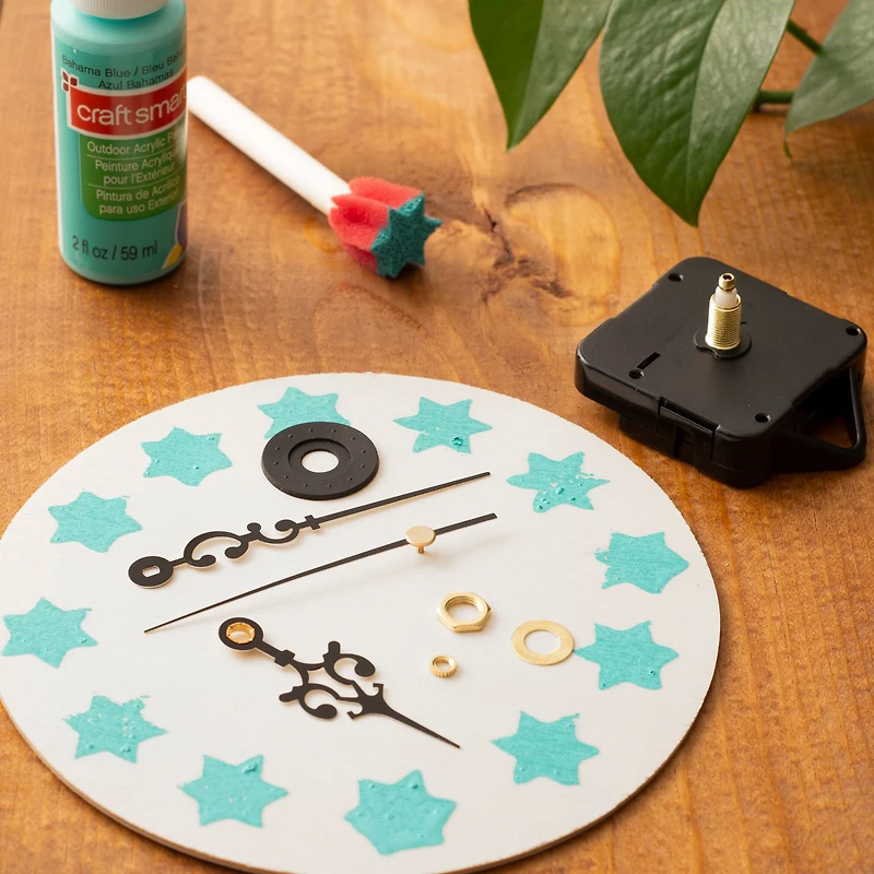 3/8" Clock Movement Kit with Black Hands by Make Market®