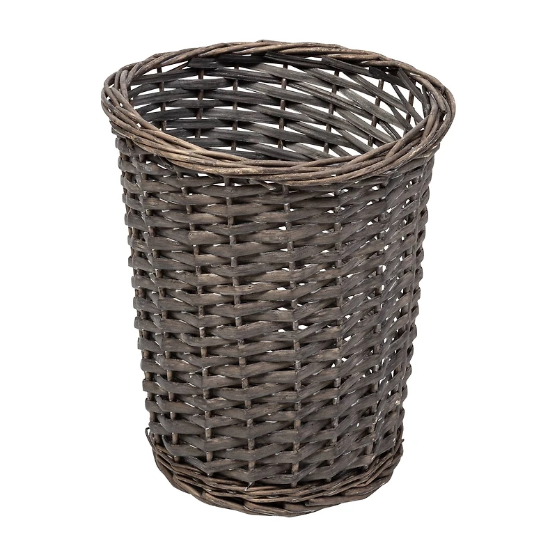 Honey Can Do 7-Piece Split Willow Woven Bathroom Storage Basket Set