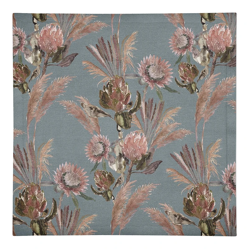 Protea Blooms Cotton Twill Napkin