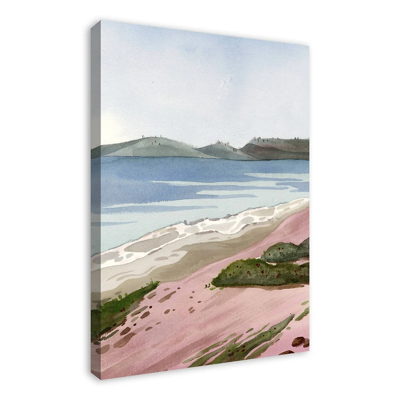 Solitude Beach 24" x 36" Canvas Wall Art