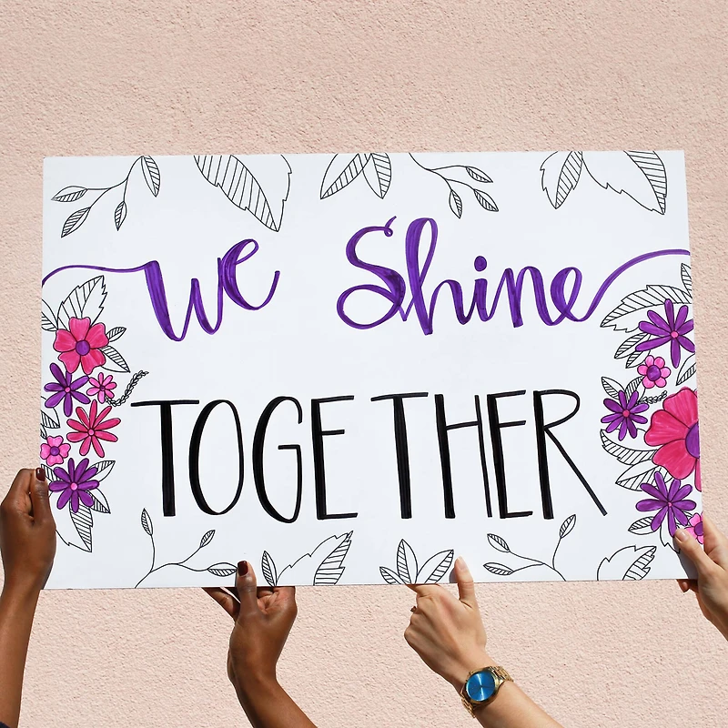 20" x 30" White Foam Board