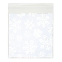 Snowflakes Self-Seal Treat Bags, 50ct. by Makery™