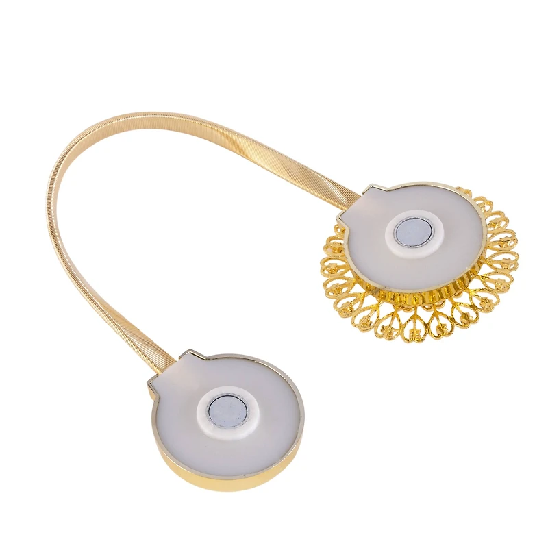 Simplify Gold Magnetic Curtain Tie Back