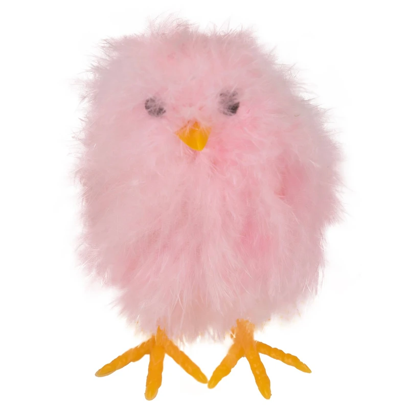 3.25" Furry Chicks Easter Figurine Set