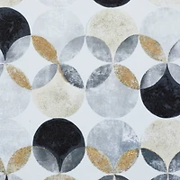 The Novogratz Gray Polystone Modern Framed Wall Art, 24" x 18" x 2"