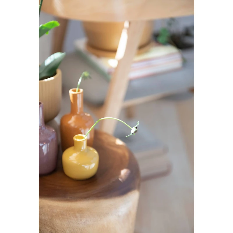 Hello Honey® Reactive Glaze Stoneware Vase Set, 8ct.