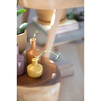 Hello Honey® Reactive Glaze Stoneware Vase Set, 8ct.