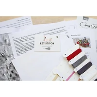 Luca-S Santa's Express Counted Cross Stitch Kit