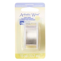 8 Pack: Artistic Wire® Silver Plated 26 Gauge