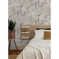 NuWallpaper Egypt Sherrod Neutral Bali Bamboo Peel & Stick Wallpaper