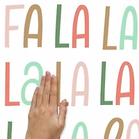Fa La La La La Peel And Stick Wall Decals