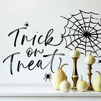 RoomMates Halloween Trick or Treat Spider Web Peel & Stick Decals