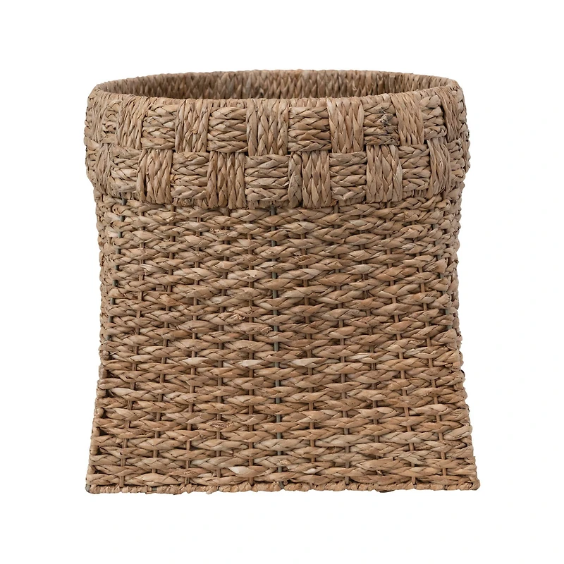 Hello Honey® Natural Handwoven Braided Bankuan Seagrass Basket