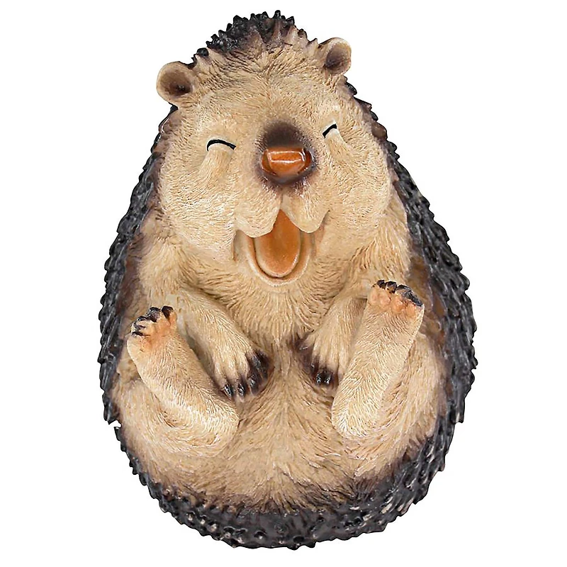 Design Toscano 5" Small Roly-Poly Laughing Hedgehog Statue