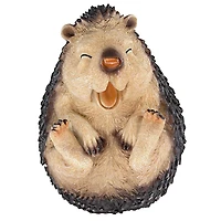 Design Toscano 5" Small Roly-Poly Laughing Hedgehog Statue
