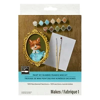 Dashing Fox Paint-by-Number Framed Mini Kit by Artist's Loft®
