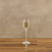 JoyJolt® Golden Royale 2oz. Crystal Stemmed Shot Cordial Glasses Set, 4ct.