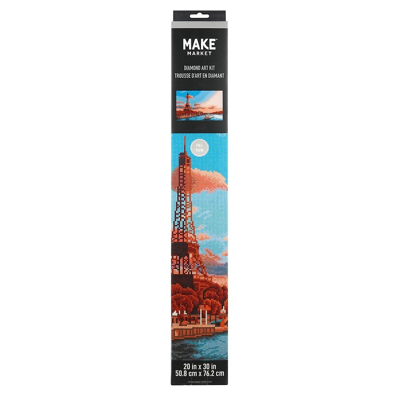 Eiffel Tower River Diamond Art Kit by Make Market®