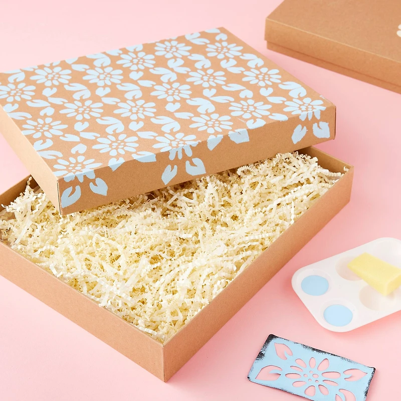 12 Pack: Kraft Frame Box by Celebrate It