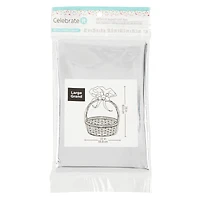 Metallic Basket Gift Bag by Celebrate It