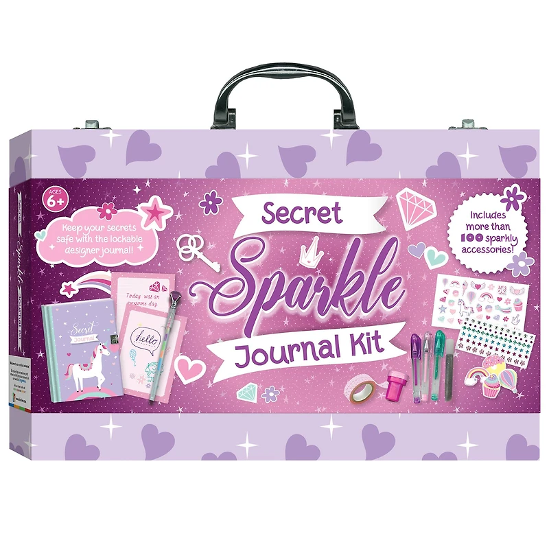 Hinkler Kaleidoscope Secret Sparkle Journal Kit