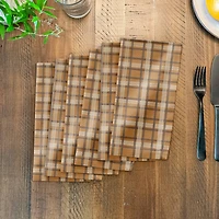Plaid Cotton Twill Napkin