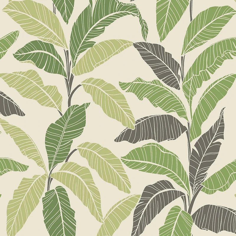 Tommy Bahama Leafy Peel & Stick Wallpaper