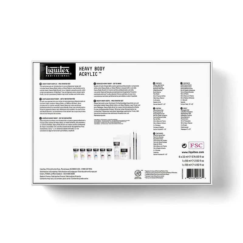 Liquitex® Professional Acrylic Starter Set