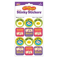 TREND Enterprises® Bacon 'n Eggs, Bacon Scent Scratch 'n Sniff Stinky Stickers®, 48 Per Pack, 6 Packs total of 288