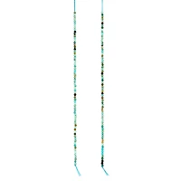 Faceted Turquoise Round Beads, 1.8mm by Bead Landing™