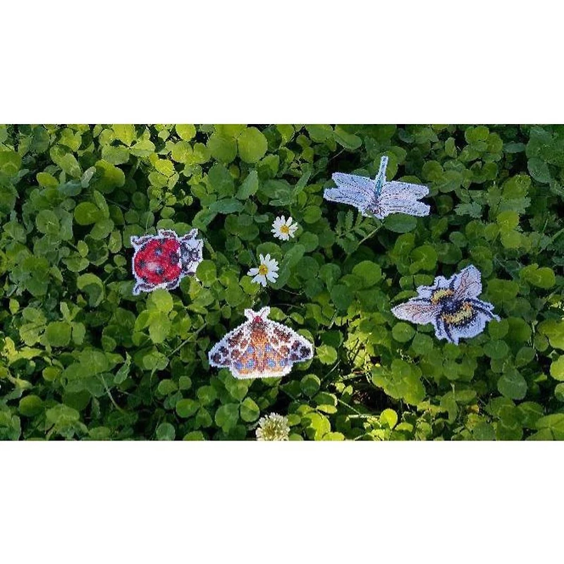 MP Studia MP Studia Plastic Canvas Counted Cross Stitch Kit Winged Friends