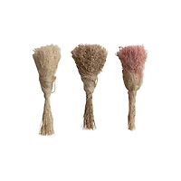 Hello Honey® 19.5" Dried Natural Powderpuff Grass Bunch, 3ct.