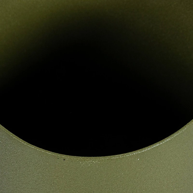 Hello Honey® 11.5" Matte Green Textured Metal Garden Watering Can