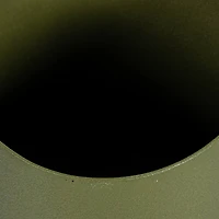 Hello Honey® 11.5" Matte Green Textured Metal Garden Watering Can