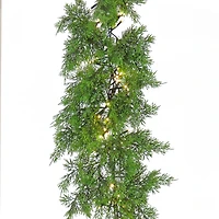 9ft. Pre-Lit Cedar Garland