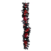 6ft. Red Rose & Ornament Garland by Ashland®
