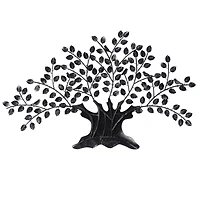 Brown Iron Traditional Wall Tree, 41" x 75" x 3"