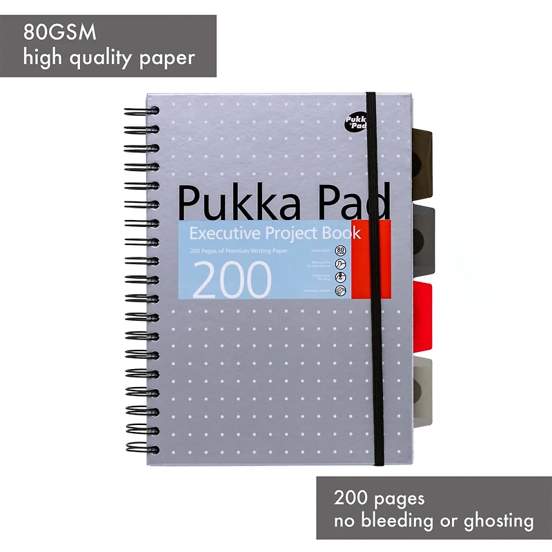 Pukka Pads B5 Metallic Executive Project Book Set