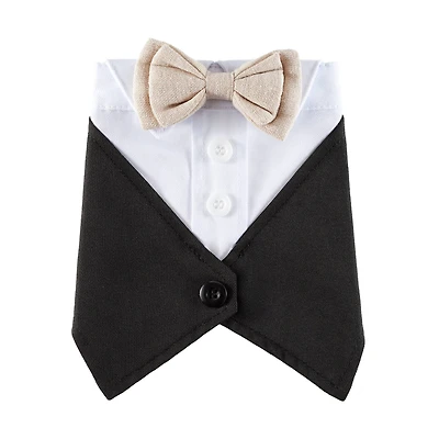 Best Furry Friends Rustic Tuxedo Dog Collar