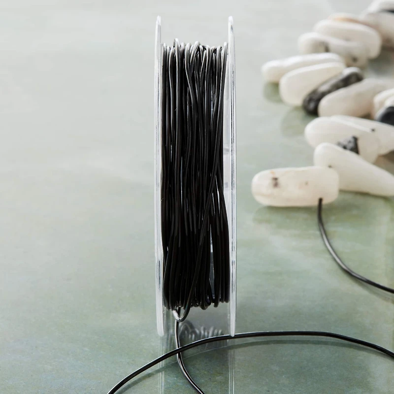 12 Pack: Stretch Magic® 1mm Black Bead & Jewelry Cord