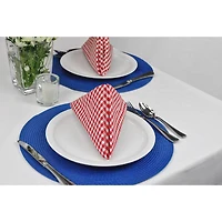 DII® Tango Red Gingham Check Cloth Dinner Napkins, 6ct.