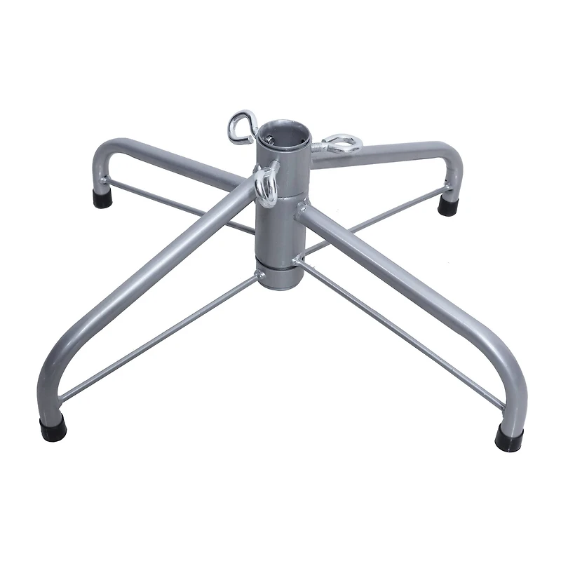 4.5ft. Pre-Lit Rose Gold Tinsel Artificial Christmas Tree, Clear Lights